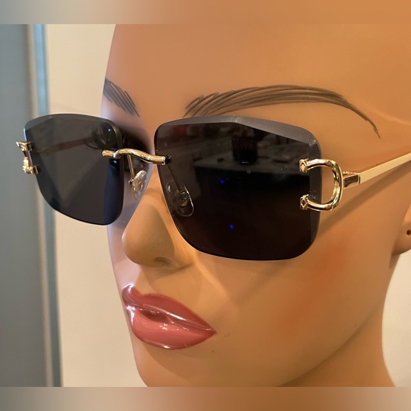 Luxury Designer Inspired Rimless Frames - Picture 2 of 3